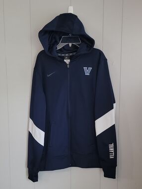 Villanova Wildcats Nike Jacket Men's XL Navy Hooded Long Sleeve
